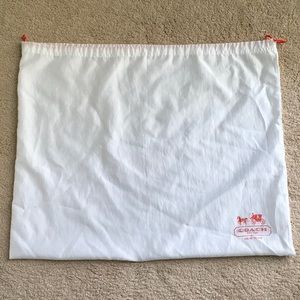 Coach dust bag
